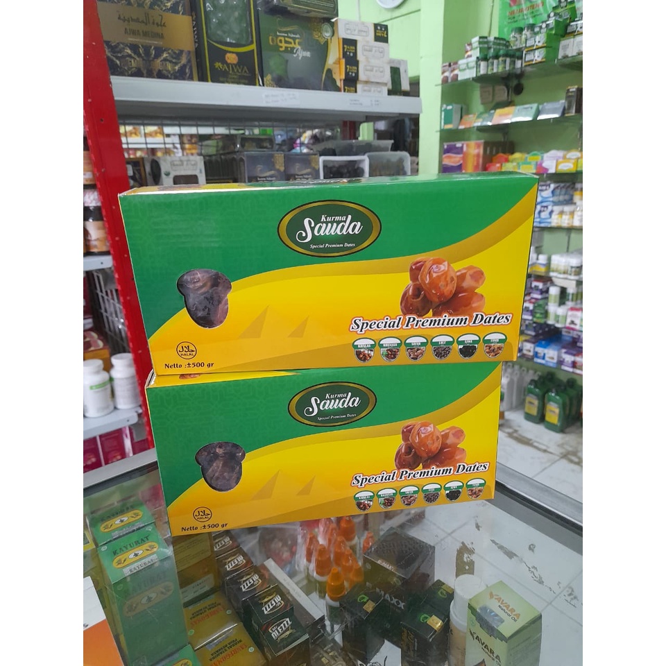 

Kurma Premium Khalas Kholas Sauda 500gr Original enak lembut