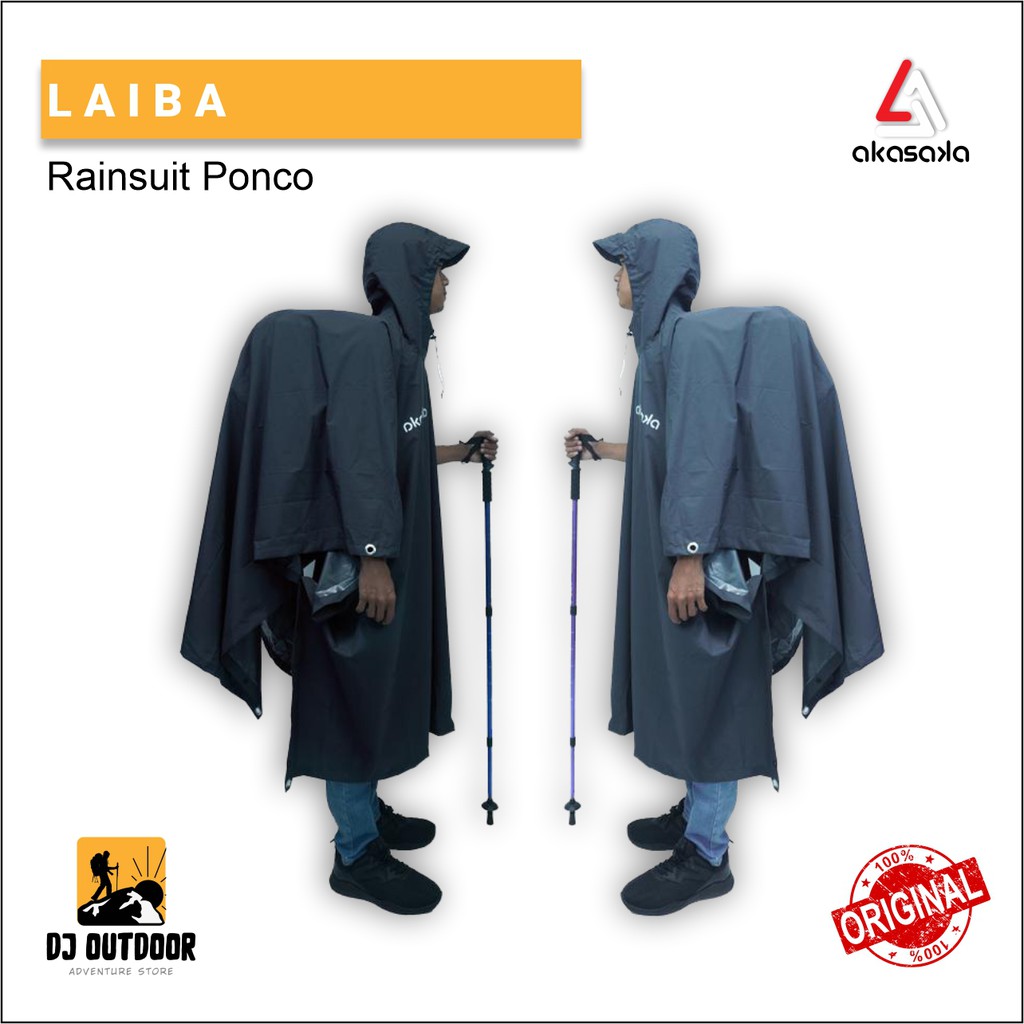 JAS HUJAN / RAINSUIT PONCO AKASAKA LAIBA SERIES