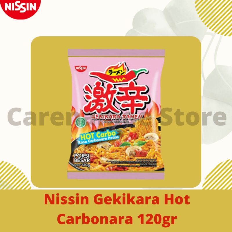 

Nissin Gekikara Hot Carbonara 120gr