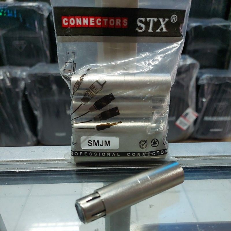 sambungan jek canon /sambungan canon male ke canon female STX smjm