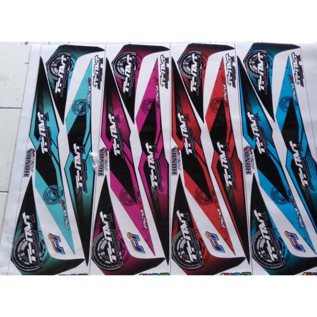 Lis striping variasi motor beat