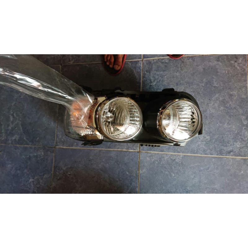 headlamp lampu depan chevrolet aveo