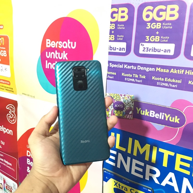 REDMI NOT 9 6/129GB SECOND HP CAS