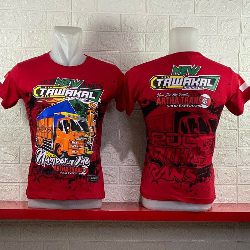 KAOS TRUK ANAK NEW TAWAKAL COD