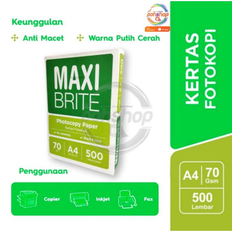 

Maxi Brite HVS A4/70gsm per rim
