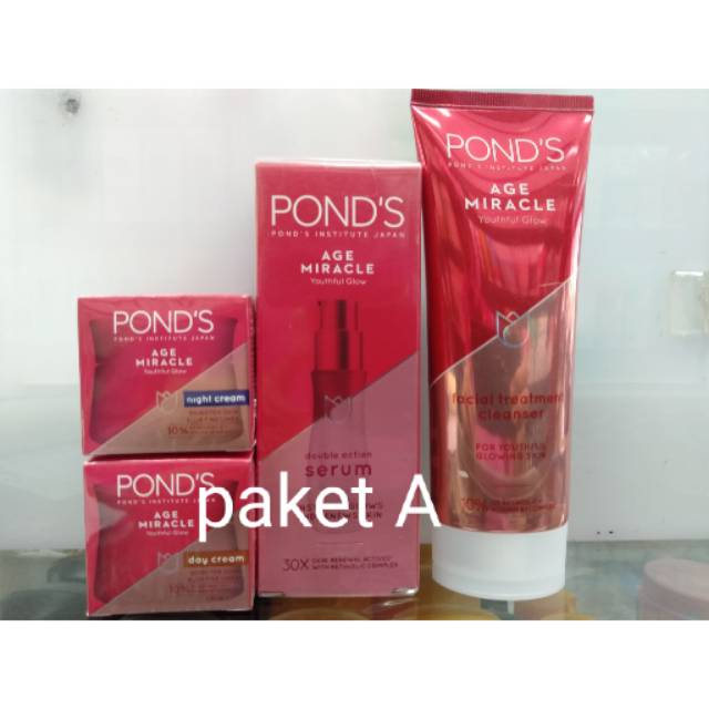 Paket komplit ponds Age miracle 10g,20g,50g | Shopee Indonesia