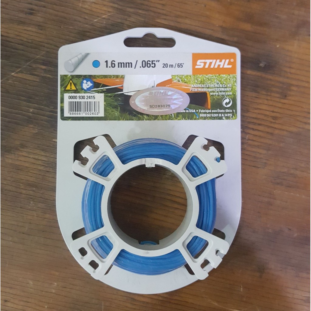 Knor Trimmer Line Round Quiet D1.6 Mm X 19 M Blue For FSA-56 FSA-57 Mesin Potong Rumput ST ORIGINAL