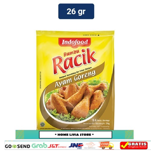 

Indofood Bumbu Racik Ayam Goreng 26gr