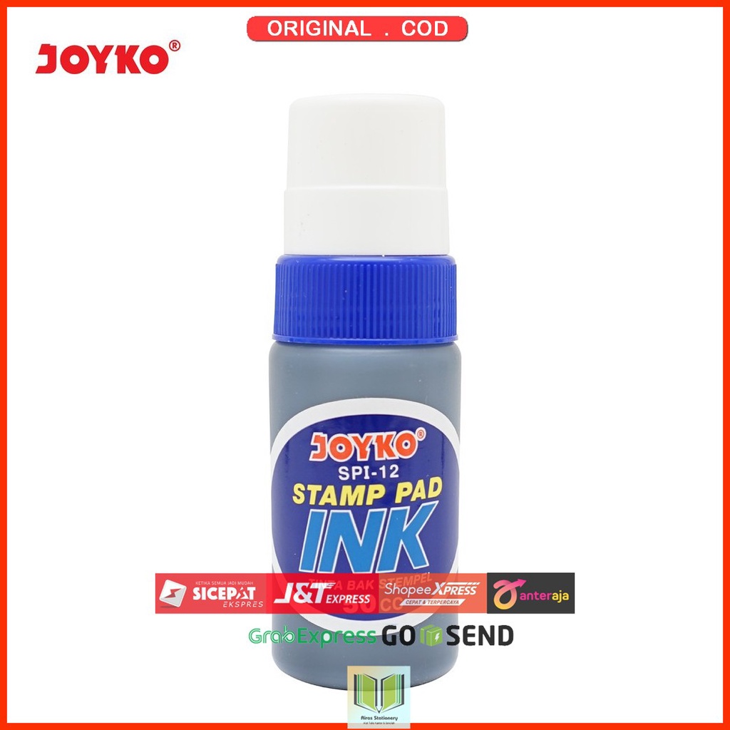 

Joyko Stamp Pad Ink Refill Tinta Stempel SPI-12 (Blue)