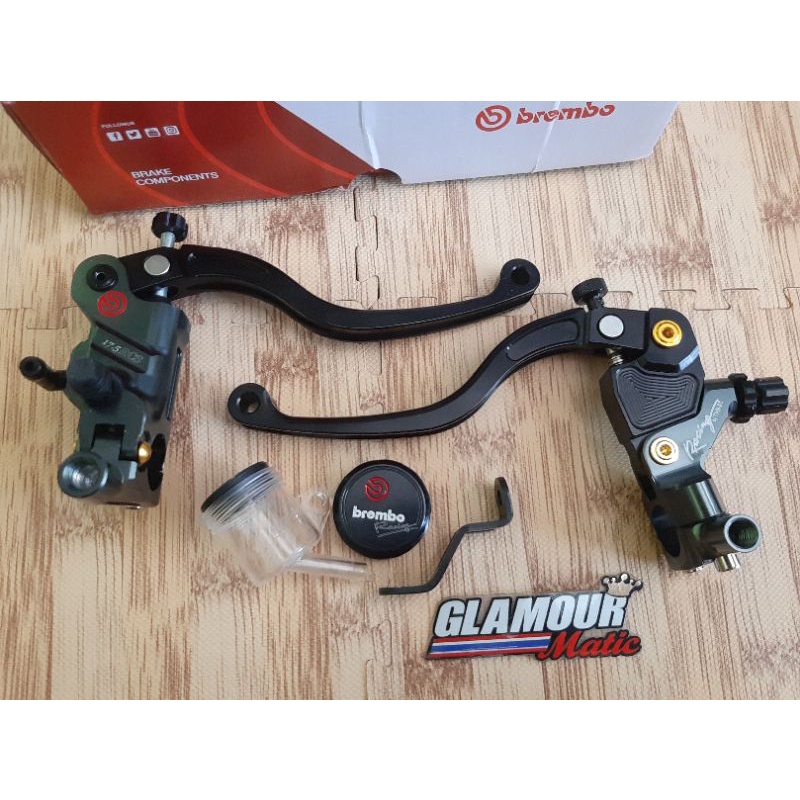 master rem brembo rcs 17.5 radial thailand set handle kiri radial