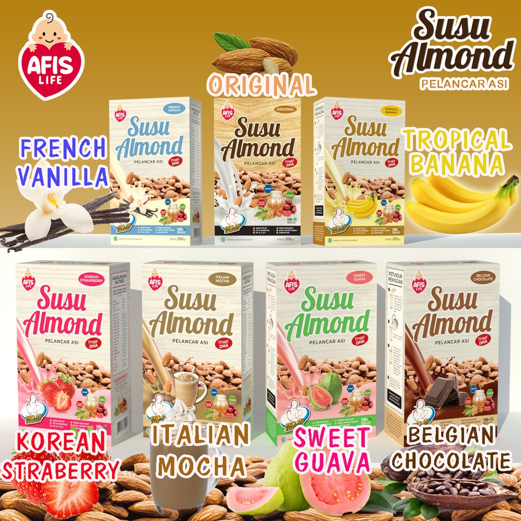 AFIS Life Susu Almond 200gr