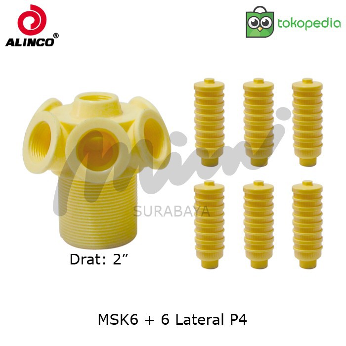 Filter Nozzle Strainer Bintang Star MSK6 Lateral P4 0,2mm
