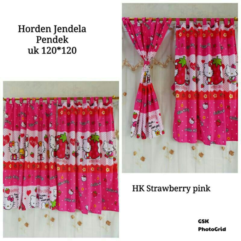 Gorden Jendela Pendek, Gorden Jendela Kamar, Gorden Mininalis