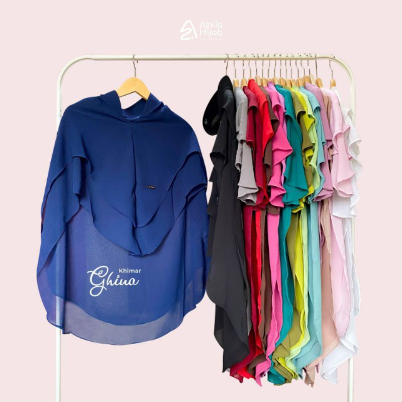 Hijab Khimar gina dewasa/by Azkia Hijab