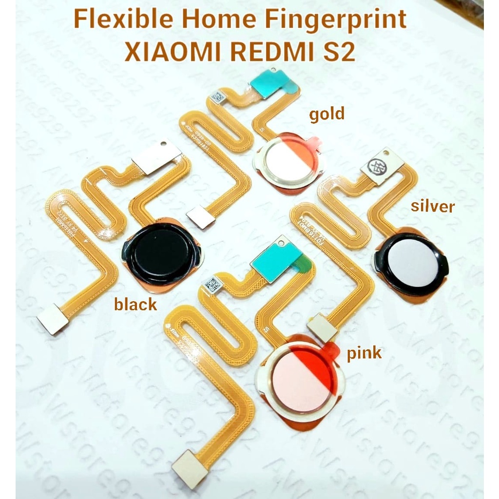 Flexible Home Button Tombol Home Fingerprint XIAOMI REDMI S2