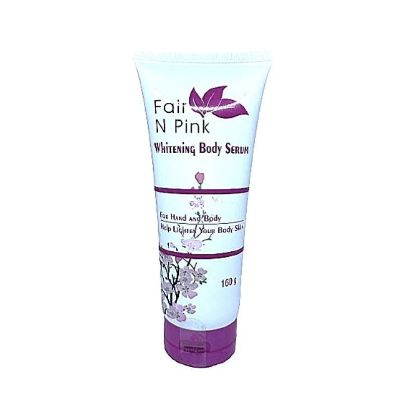 FAIR N PINK WHITENING BODY SERUM ORIGINAL BODY LOTION WHITENING PEMUTIH BADAN PERAWATAN TUBUH WANITA