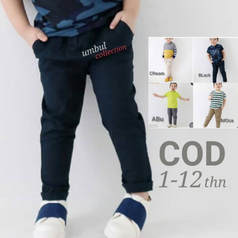  Celana  Panjang Anak  Laki  laki  1 12 Tahun Chino Cino 
