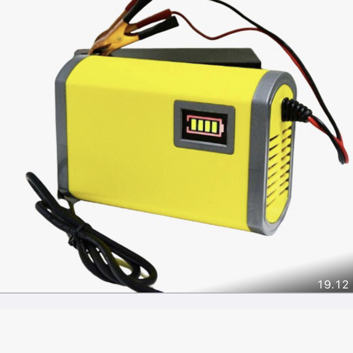 Charger aki motor mobil 2A 12 V casan aki casan accu mobil motor