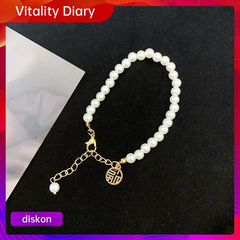 【COD❤️】Gelang Keberuntungan Vintage Mewah Ringan yang Indah VDY