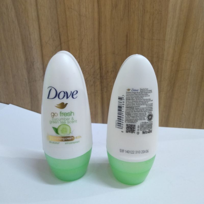 DEODORANT DOVE GO FRESH CUCUMBER &amp; GREEN TEA SCENT 40ML