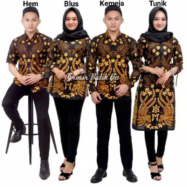 SERAGAM BATIK  COUPLE GROSIR  BAJU BATIK  KELUARGA 