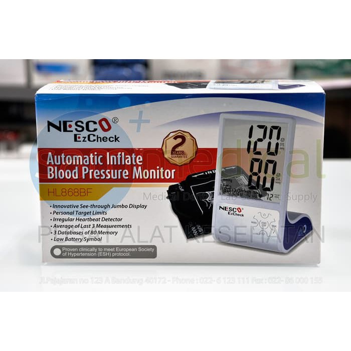 Promo Alkes - NESCO Tensimeter Digital Tensi Digital Murah HL868BF