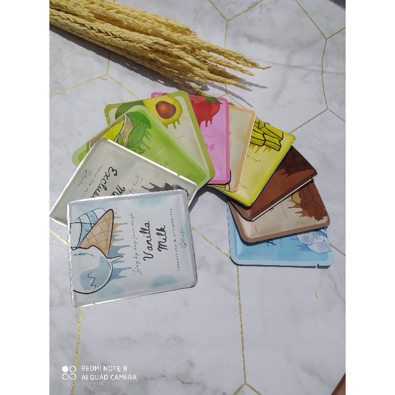 [ RESELLER VIP ] MASKER BY LEA 20GR 10PCS FREE GIFT SPATULA MASKER 10PCS