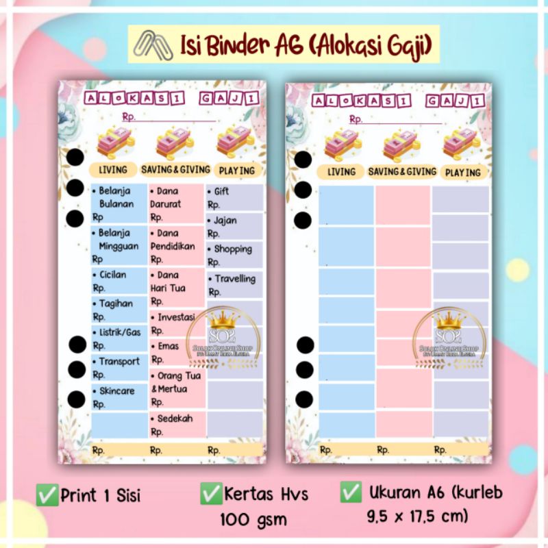 

Alokasi Gaji | Kertas Binder