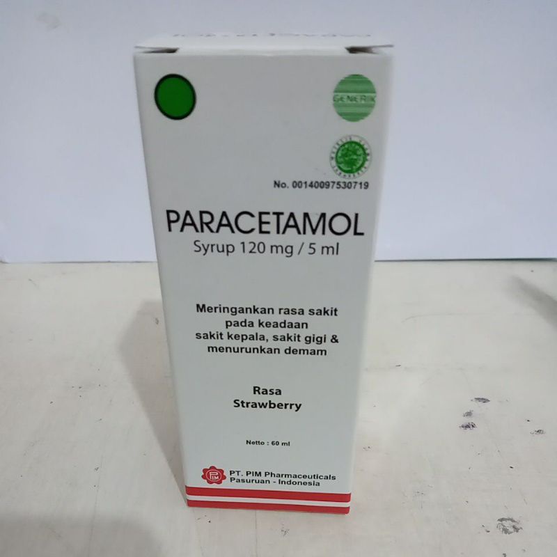 Paracetamol syrup
