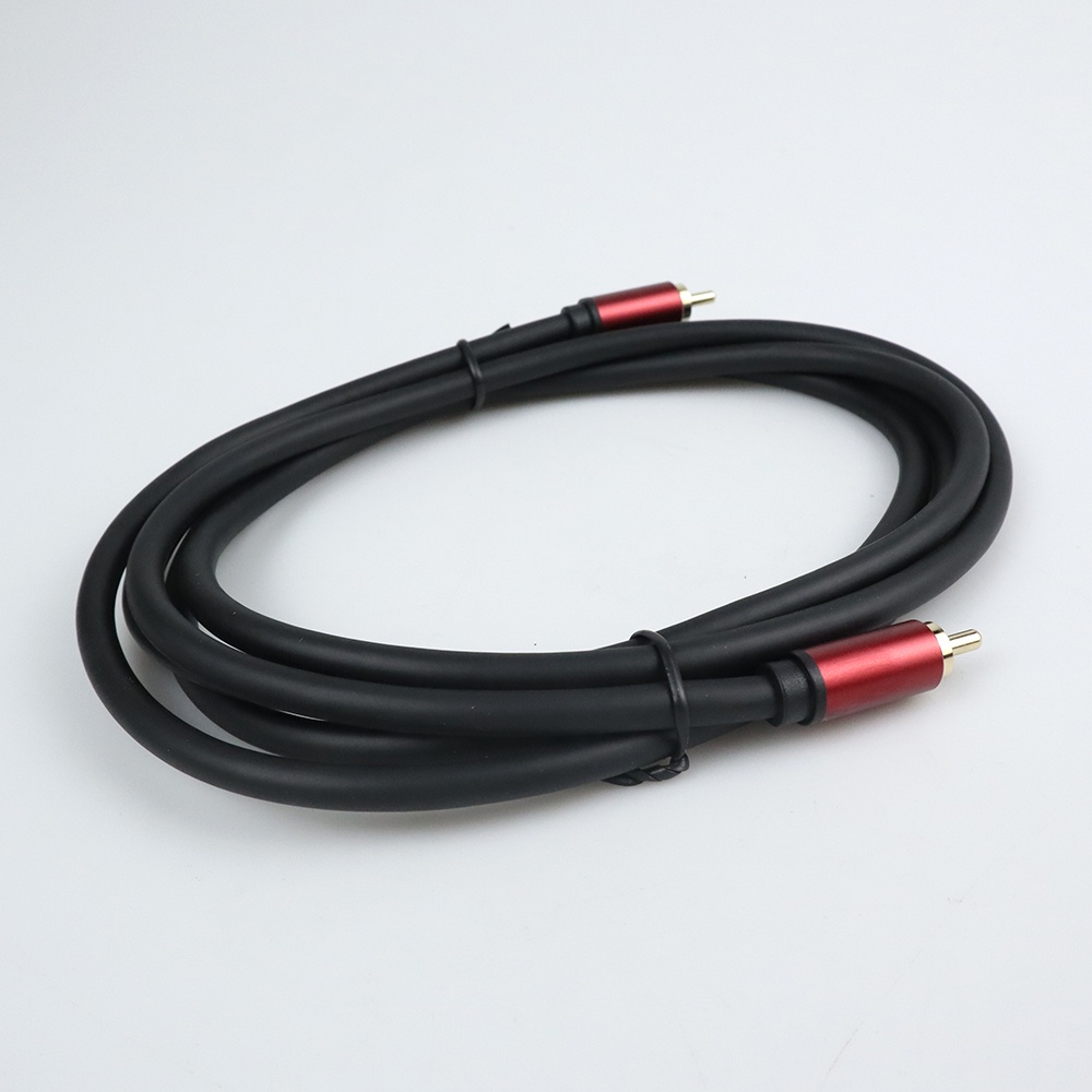 Kabel RCA Audio HiFi RCA Coaxial 2 Meter - CC050 - Black