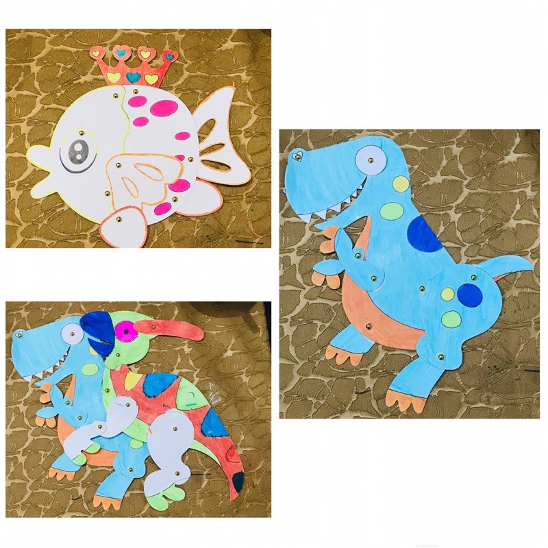 Mainan Edukasi Membuat Wayang Bentuk Binatang Shopee Indonesia