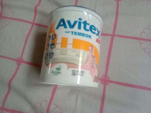 Cat Tembok Avitex Super White 1kg