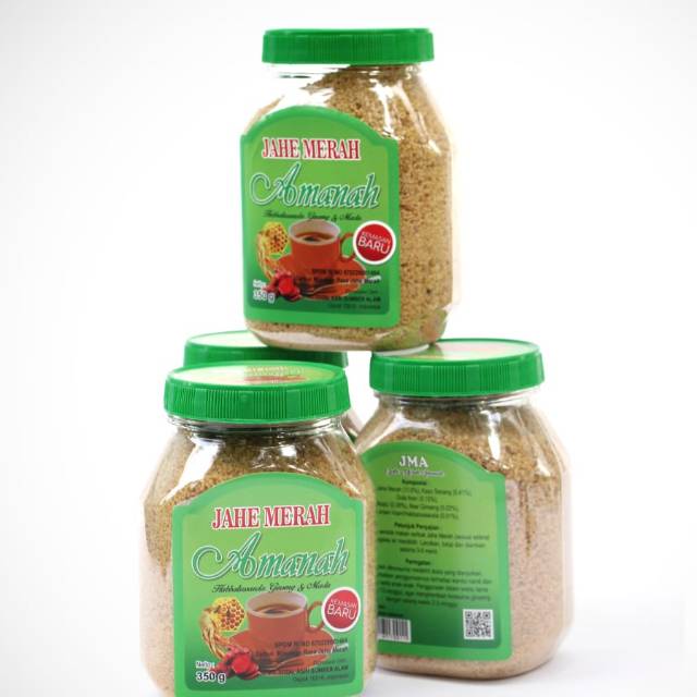 

2Toples Jahe Merah AMANAH 330gr Plus Meredakan Flu Batuk & Pilek