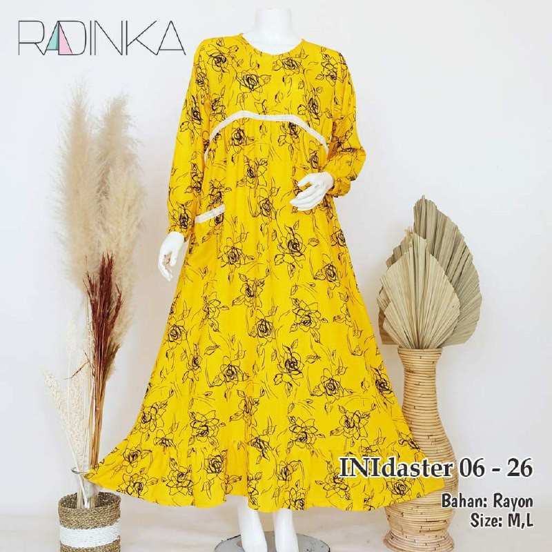 DASTER INIDASTER KUNING MOTIF RADINKA