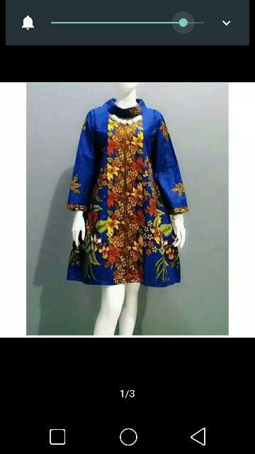 Tunik Batik Baju Wanita Kerja 02