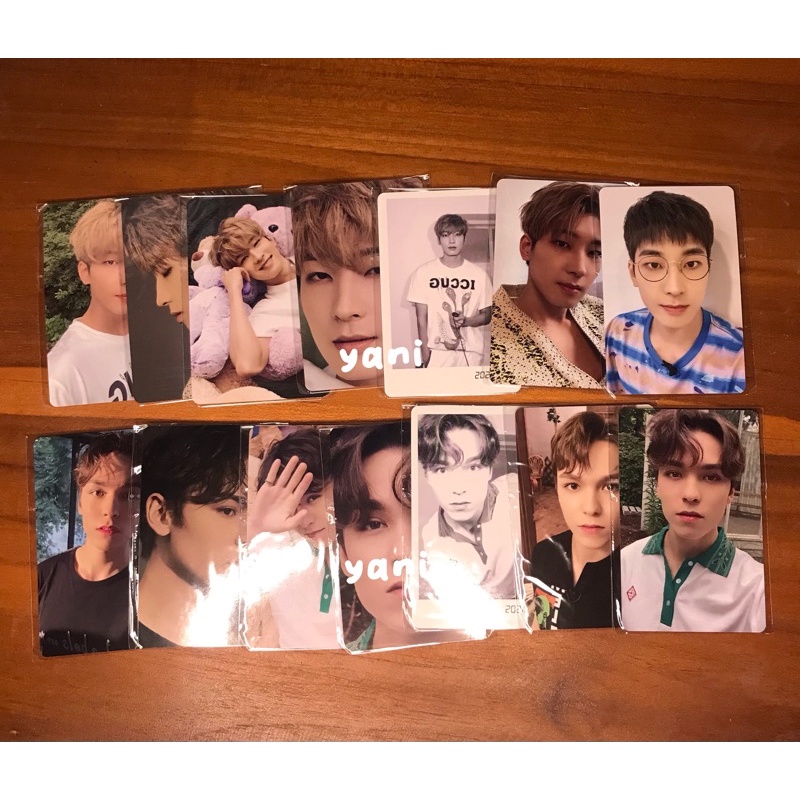 photocard dicon seventeen wonwoo set