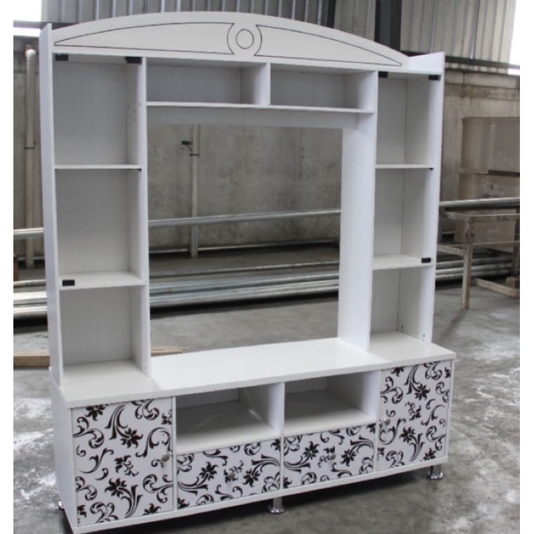 Lemari tv besar promo harga murah