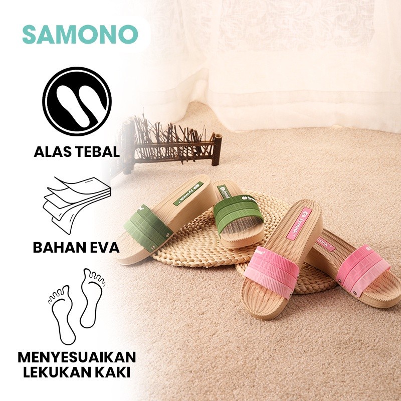 SANDAL FASHION / Fashion Wanita Anti Licin Outdoor Sport - SAMONO SS004