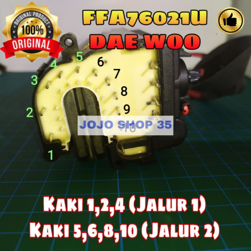 FLYBACK TV FFA76021U FFA 76021U FFA-76021 PLAYBACK FFA76021 FFA 76021 FLAYBACK ORIGINAL DAEWOO FBT f