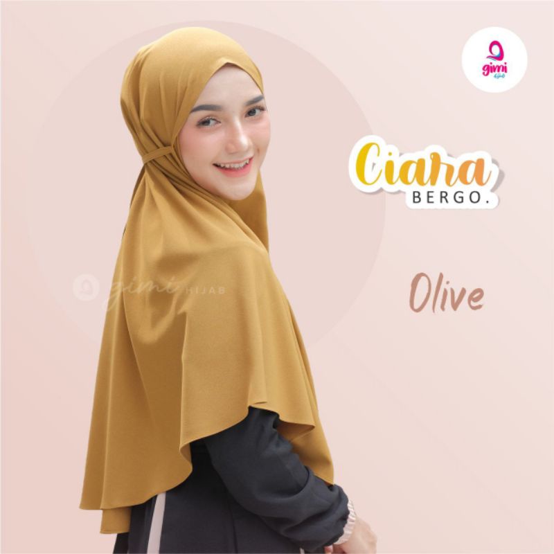BERGO Warna Olive / Ciara Bergo By GIMIHIJAB
