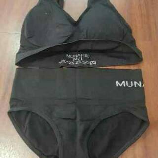  MUNAFIE  BRA SET 1 BRA 1 CD CELANA  DALAM  Shopee 