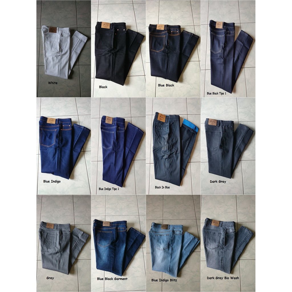 Celana Cingkrang La Isbal Sirwal Sunnah Panjang Jeans Denim Casual Pants