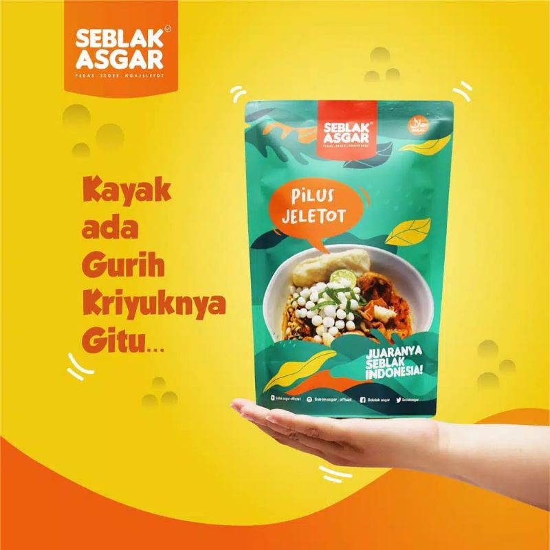 

Seblak asgar pilus jeletot