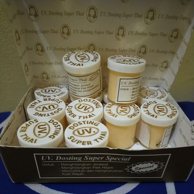 CREAM DOSTING UV SUPER THAI//dosting (12pc)