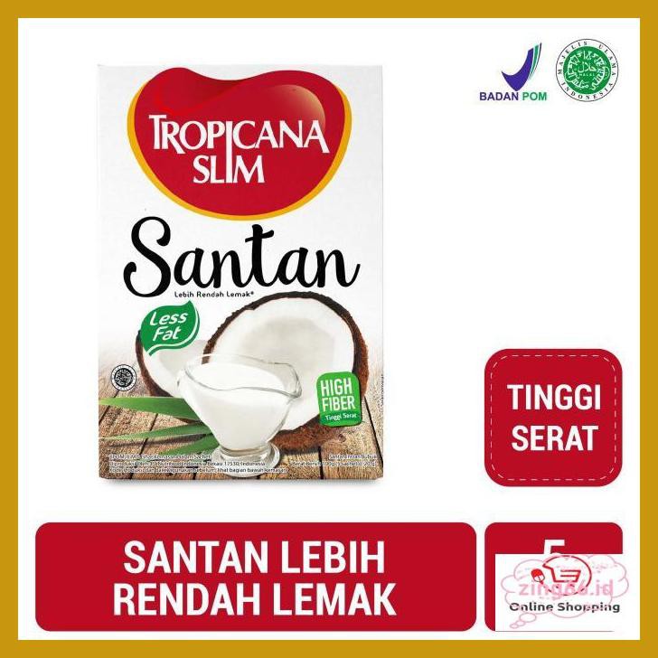 

4R6Ey46- Tropicana Slim Santan (5 Sachet/Pc) R7Eye59-
