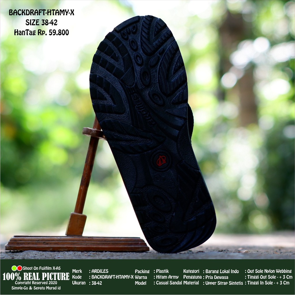 Sandal jepit pria dewasa sandal japit flat cowok original ardiles sendal distro laki2 backdraft - sinopham 38-42