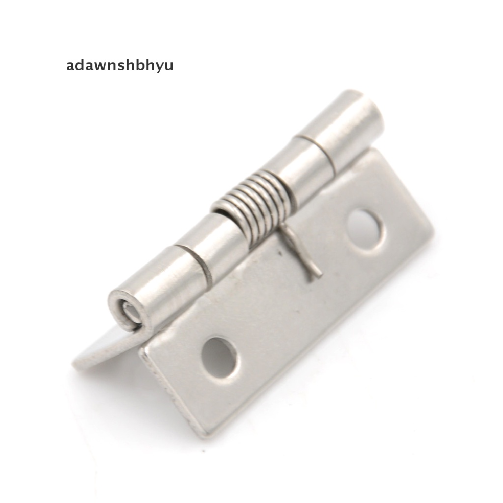 [adawnshbhyu] Engsel Pintu Spring Serut Sudut Penutup Sendiri Stainless Steel Panjang 2inch