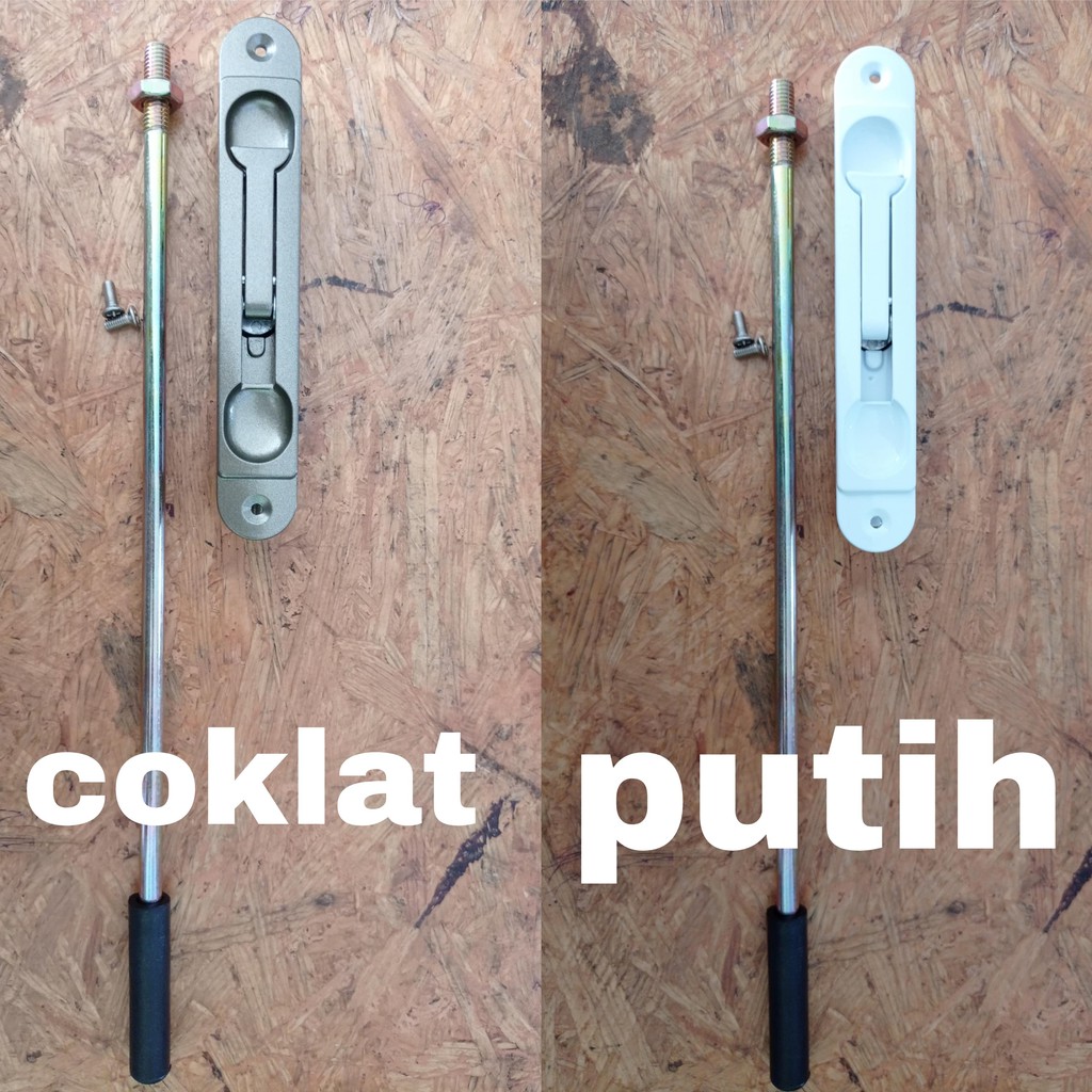 FLUSH BOLT ALUMINIUM DEKSON/GRENDEL TANAM PINTU/JENDELA DEKSON