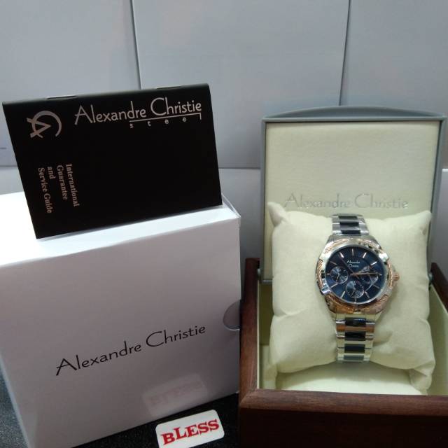 Jam Tangan Wanita ALEXANDRE CHRISTIE AC2841BF silver
