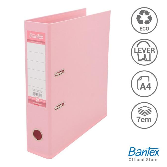 

BISA BAYAR DITEMPAT Bantex Lever Arch File Ordner Plastic A4 7cm Musky Pink #1450 74 DISKON Kode 1023